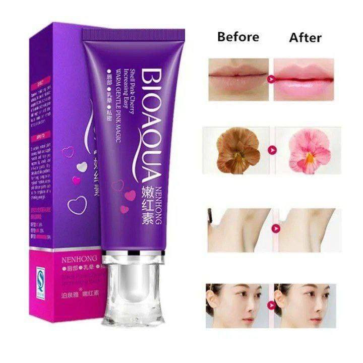 کرم صورتی کننده و رفع تیرگی بیوآکوا BIOAQUA